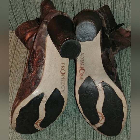 Prophecy leather boots - Picture 5 of 10